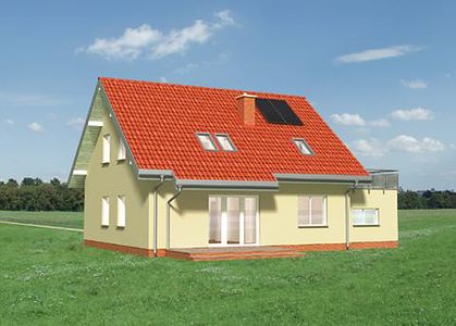 Фасад дома EFE-7262-42 Фасад дома EFE-7262-42